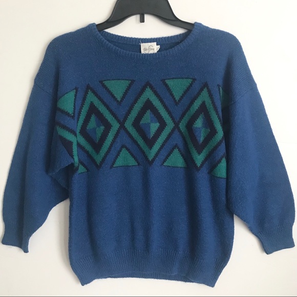 Vintage Sweaters - 💕 Vintage Blue Sweater